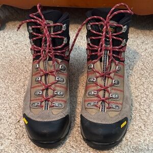 Asolo Men's Boots - Black, Red, Tan